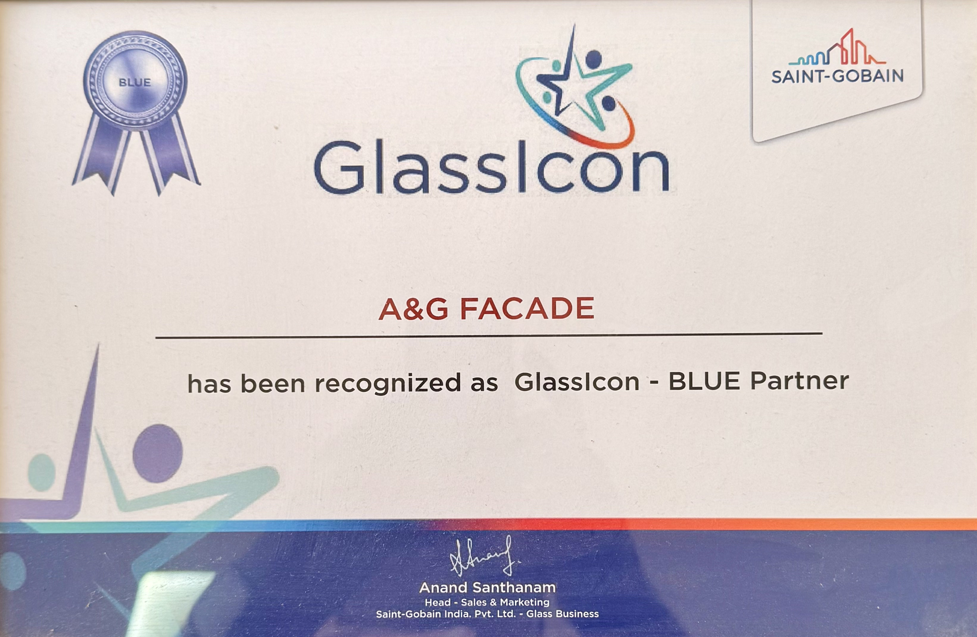 GlassIcon – BLUE Partner Recognition
