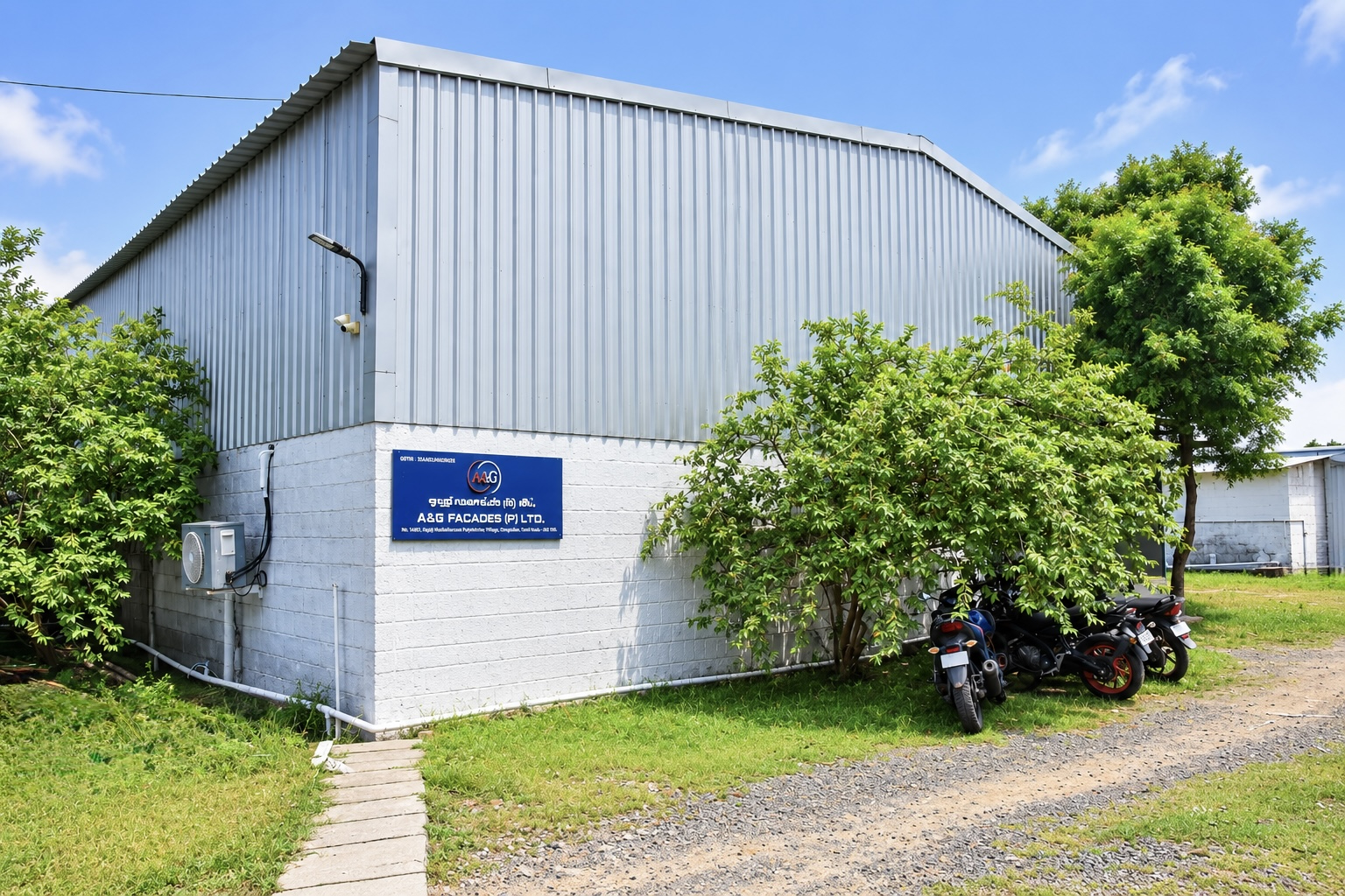 A&G Facades manufacturing facility