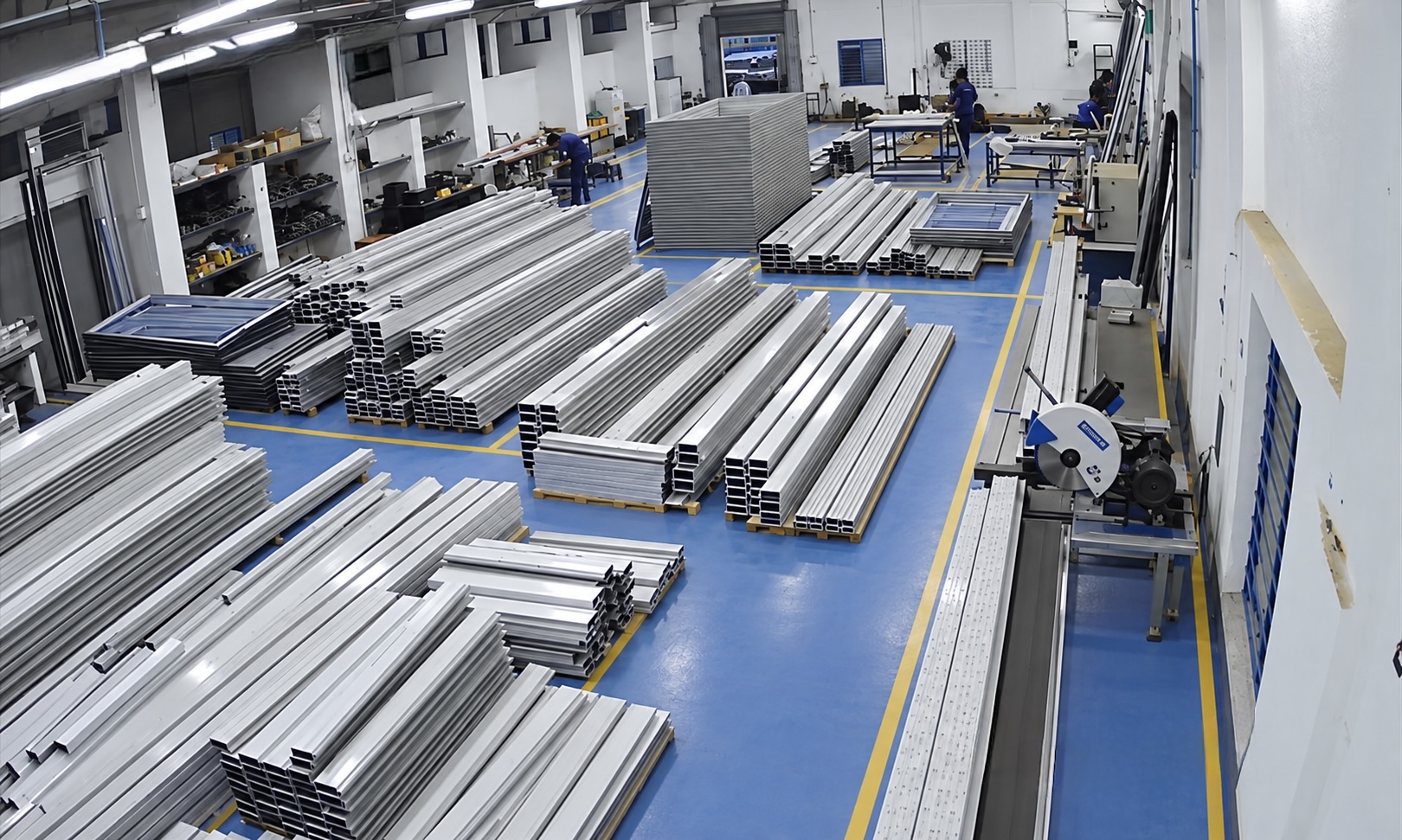 A&G Facades manufacturing facility